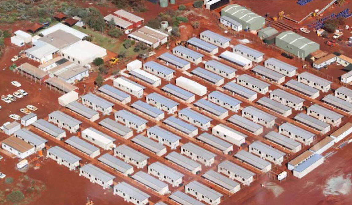 Modular building line